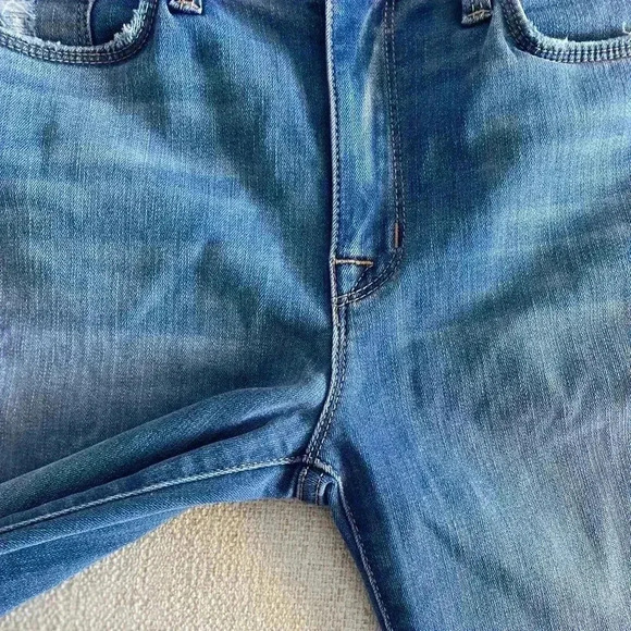 NWOT Hudson Blair High Rise Distressed Super Skinny Ankle Size 29 - Picture 3 of 12